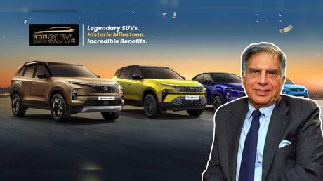tata motors hits 20 lakh suv milestone celebrates with discounts up to rs 1 4 lakh