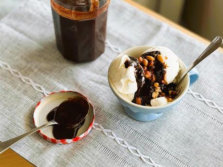 Salted Caramel Chocolate Sauce