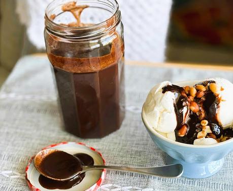 Salted Caramel Chocolate Sauce