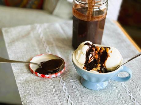 Salted Caramel Chocolate Sauce