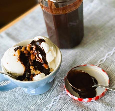 Salted Caramel Chocolate Sauce