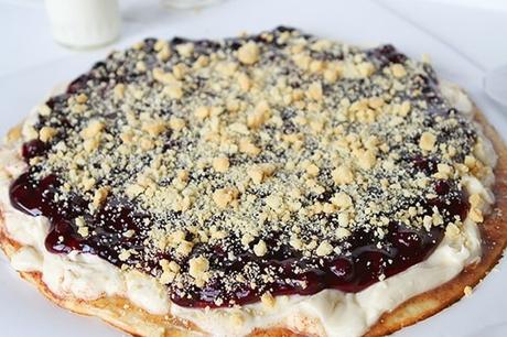 Blueberry Dessert Pizza