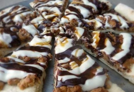 Cookie Dough Dessert Pizza