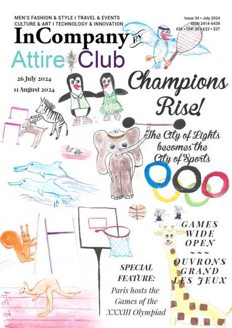 Celebrating the Paris Olympics: InCompany by Attire Club’s Unique Cover