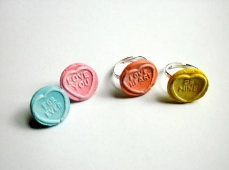 Love Heart Sweets Ring