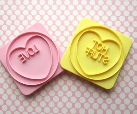 Love Hearts Toast Stamper Set