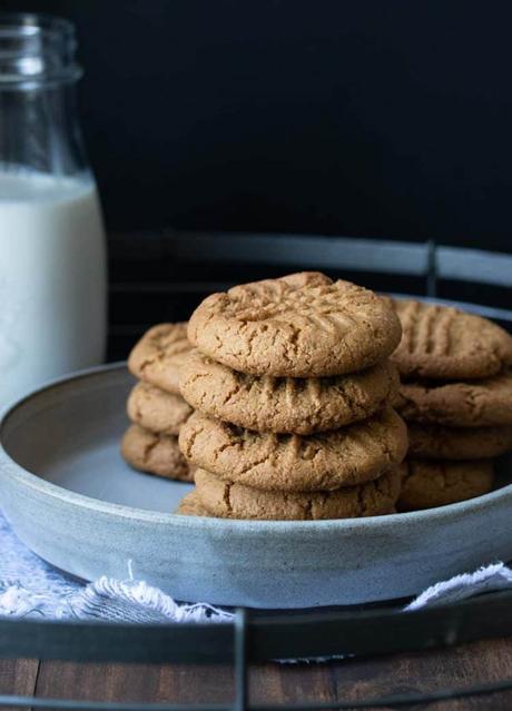 Vegan Gluten-Free Peanut Butter Cookies