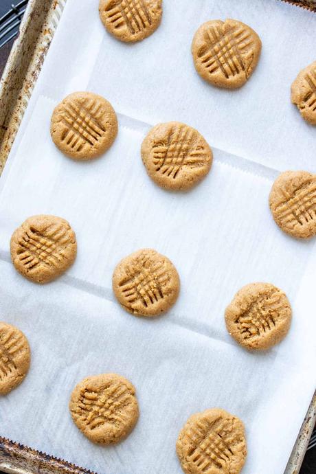 Vegan Gluten-Free Peanut Butter Cookies