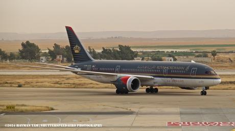 Boeing 787-8 Dreamliner, Royal Jordanian Airlines