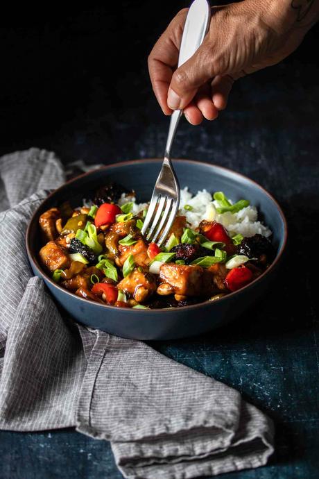 Vegan Kung Pao Tofu