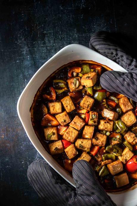 Vegan Kung Pao Tofu