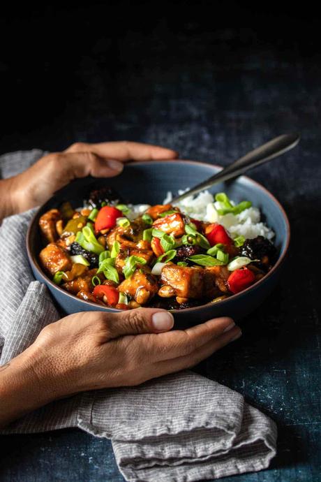 Vegan Kung Pao Tofu