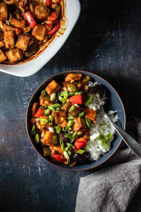 Vegan Kung Pao Tofu