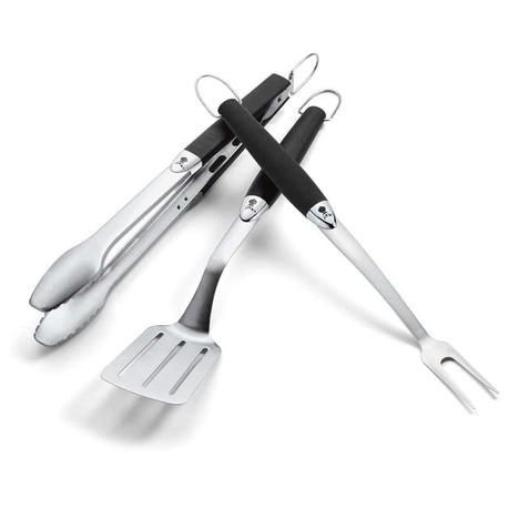 Ultimate Guide to Cooking in the Outdoors: Essential Equipment for RVing and Camping 14 Weber 3-Piece Stainless Steel Tool Set
