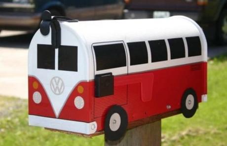 Volkswagen Campervan styled mailbox