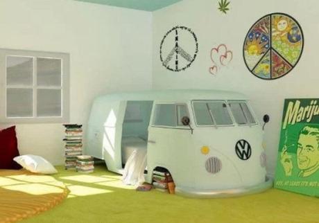 Volkswagen Campervan styled bed