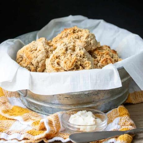 Vegan Gluten-Free Drop Biscuits