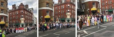 Our Lady of Carmel procession 2024 and some nearby Italian Catholic churches