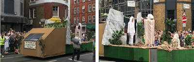 Our Lady of Carmel procession 2024 and some nearby Italian Catholic churches