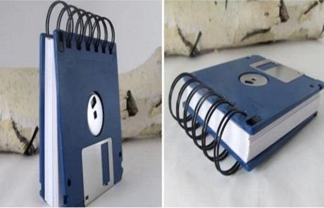 Floppy Disk Notebook