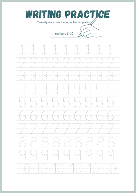 Enhance Early Writing Skills with These Free Downloadable Writing Practice Sheets for Kids