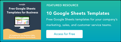 21 of the Best Free Google Sheets Templates for 2024