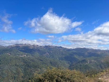 Sweeping view of mountains, valleys, and forests in Peneda-Geres National Park