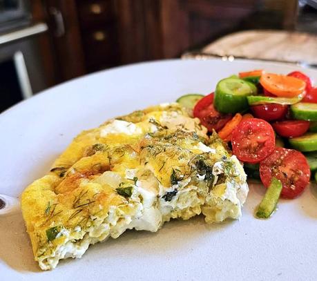 Goat Cheese Frittata