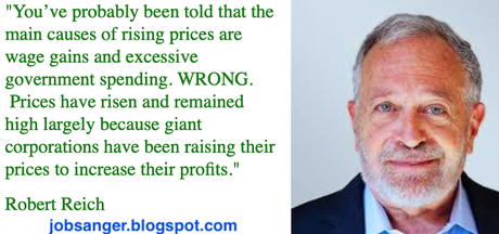 Wage Gains/Government Spending Not Cause Of Inflation