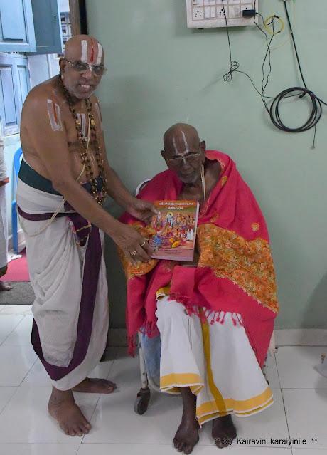 Jewels of Triplicane - Shri TR Kuppuswamy Iyengar turns 101 !