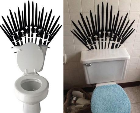 Game of Thrones Inspired Toilet Decal