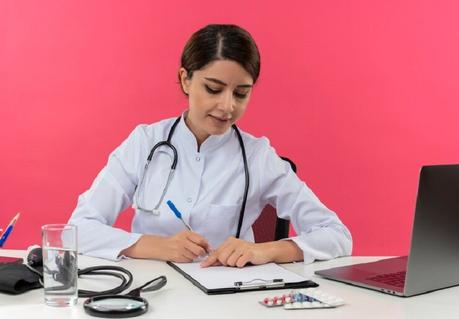 young-female-doctor-wearing-sethoscope