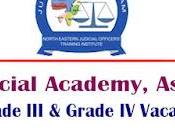 Judicial Academy Assam Recruitment Grade Posts