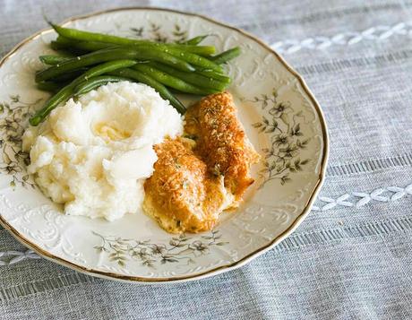 Parmesan Crusted Baked Cod