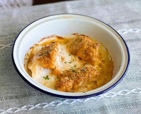 Parmesan Crusted Baked Cod