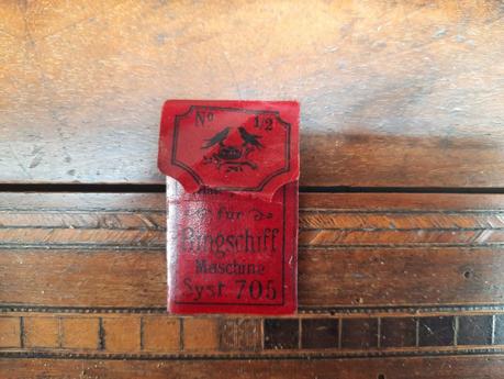 German needles in their original envelope