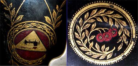 Little Vesta sewing machines logo around 1930