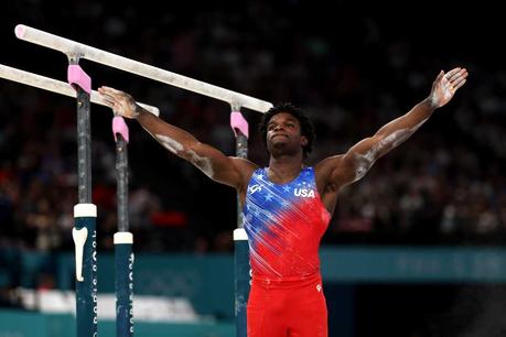 No U.S. medal in Olympic men’s gymnastics individual all-around : NPR