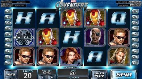 Marvel's Avengers Video Slots