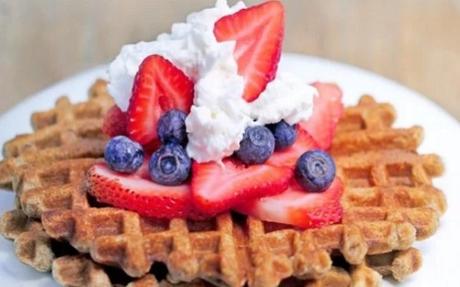 Whole-Grain Healthy Waffles