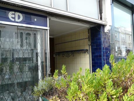 Another tiled shop front has gone – Express Dairies, 300 Westbourne Grove, Notting Hill