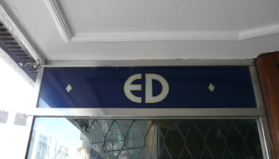 Another tiled shop front has gone – Express Dairies, 300 Westbourne Grove, Notting Hill