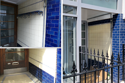 Another tiled shop front has gone – Express Dairies, 300 Westbourne Grove, Notting Hill