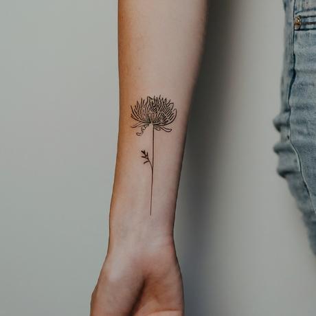 Chrysanthemum Tattoos: Symbolism, Inspiration, and Design Ideas