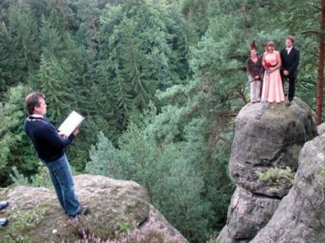 Wedding at The top of Rocks