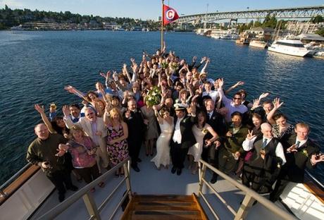 Wedding on a Boat