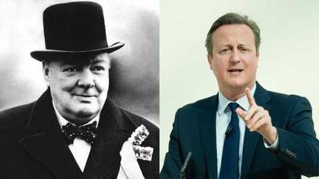 How well did Foreign Secretary Cameron act the role of Churchill to move America for defending Ukraine?