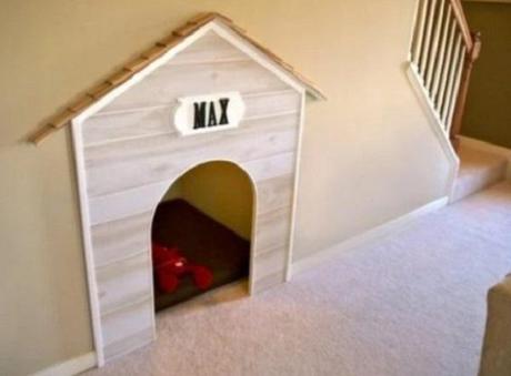 Doghouse Under Staircase