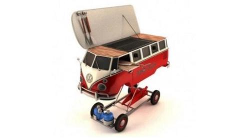 VW camper Inspired BBQ Grill