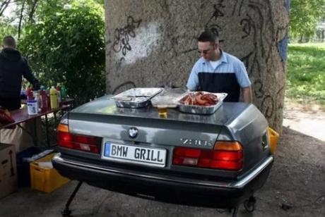 BMW Inspired BBQ Grill